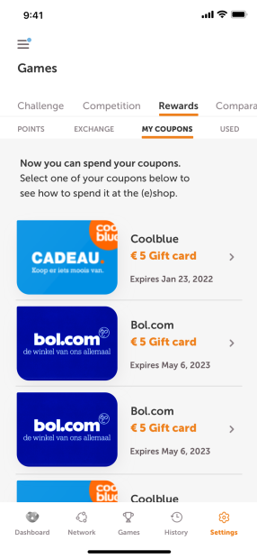 7-22-3 Games – Rewards - Coupons